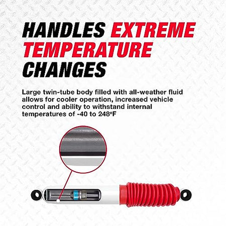 Rancho Rancho RS5000X RS55043 Suspension Shock Absorber - Outdoor Depot