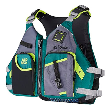 ONYX OUTDOOR 123200-400-040-23 0040004023 AIR SPAN ANGLER PADDLING KAYAK VEST product image