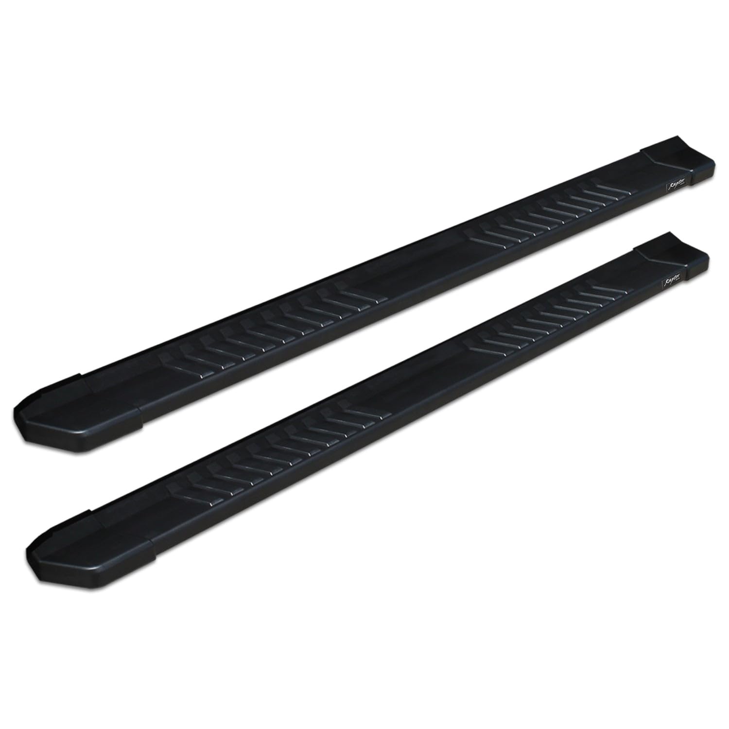 Raptor Series Raptor Series Running Boards Steps 6in OEM Style Black Aluminum Compatible with Crew Cab - Outdoor Depot
