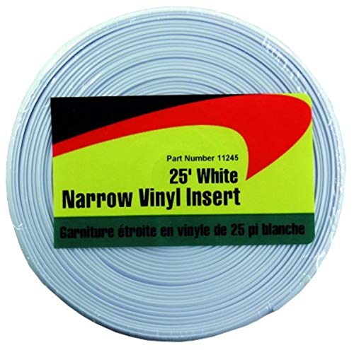 JR Products JR Products 11245 White 25 foot Narrow Vinyl Insert - Outdoor Depot