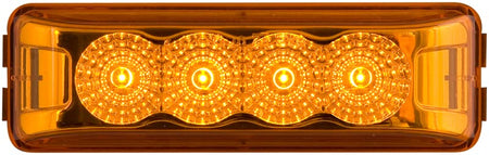 OPTRONICS MCL63ABP 4 LED MIROFLEX THIN LINE;AMBER;POLY product image