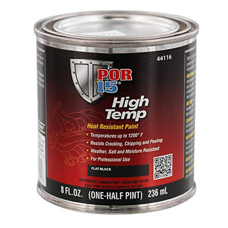 POR 15 44116 POR-15 High Temperature Paint, High Heat Resistant Paint, Weather a... product image