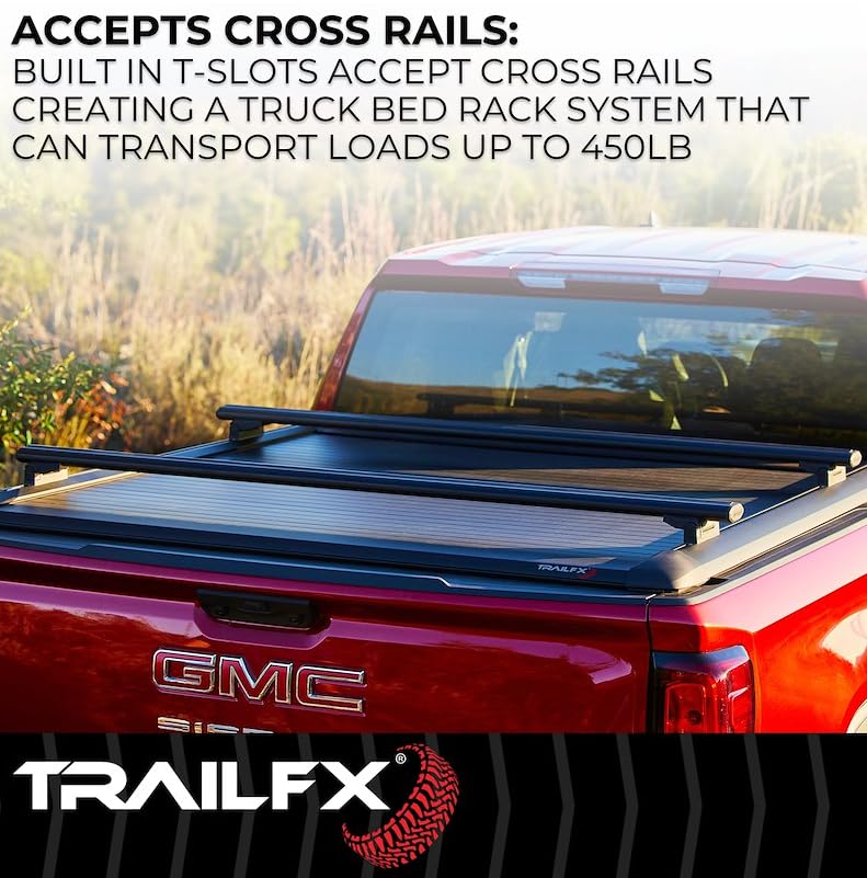 Trailfx TrailFX TFX6001 Hard Retractable Tonneau Cover Fits 2020-2021 Chevrolet Silverado 1500 Manual - Outdoor Depot
