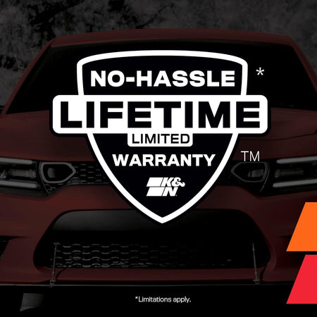 K&N K&N High-Flow Original Lifetime Engine Air Filter: Increase Power & Towing, Washable, Premium: - Outdoor Depot
