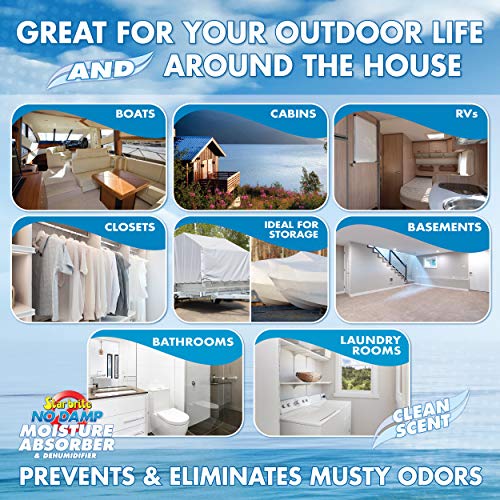 STAR BRITE STAR BRITE No Damp Moisture Absorber & Dehumidifier - Simple, Portable, Humidity Control for - Outdoor Depot