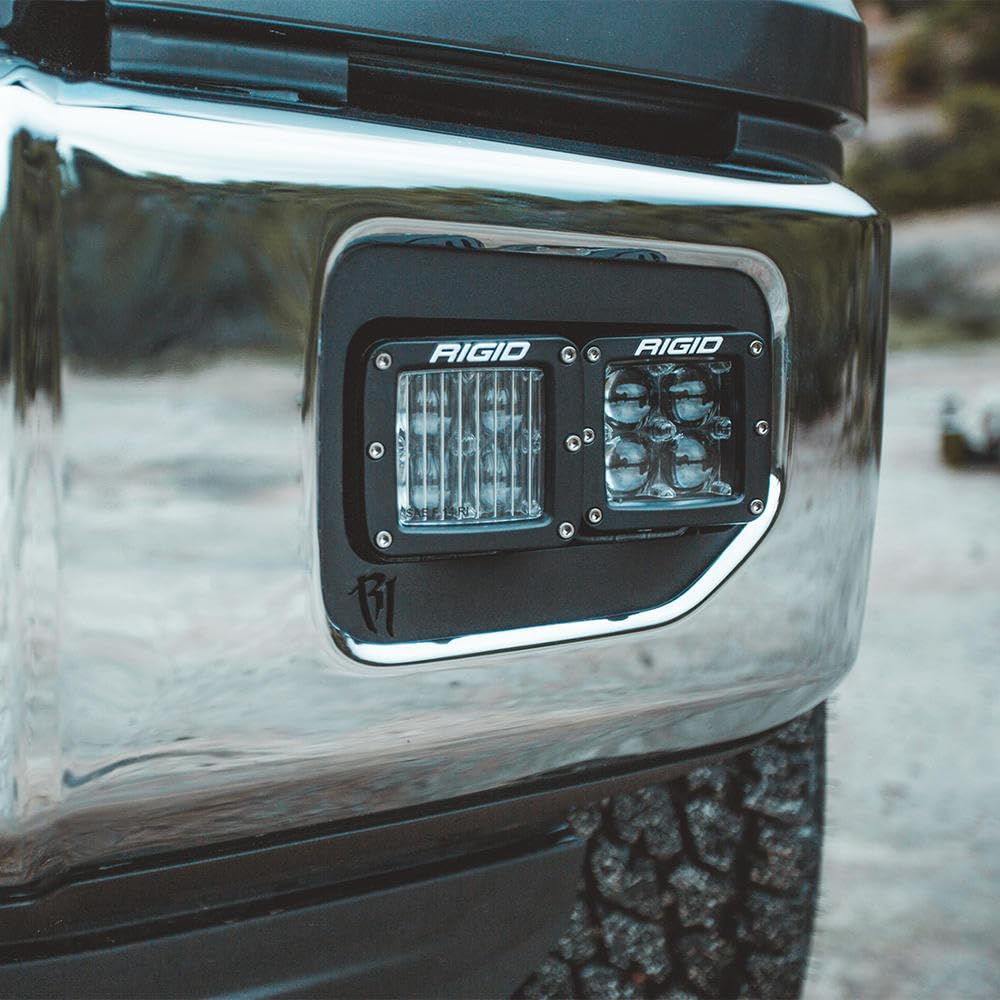 RIGID RIGID Industries D-Series PRO Flood Beam, Pair, Universal, 2-Pack - Outdoor Depot