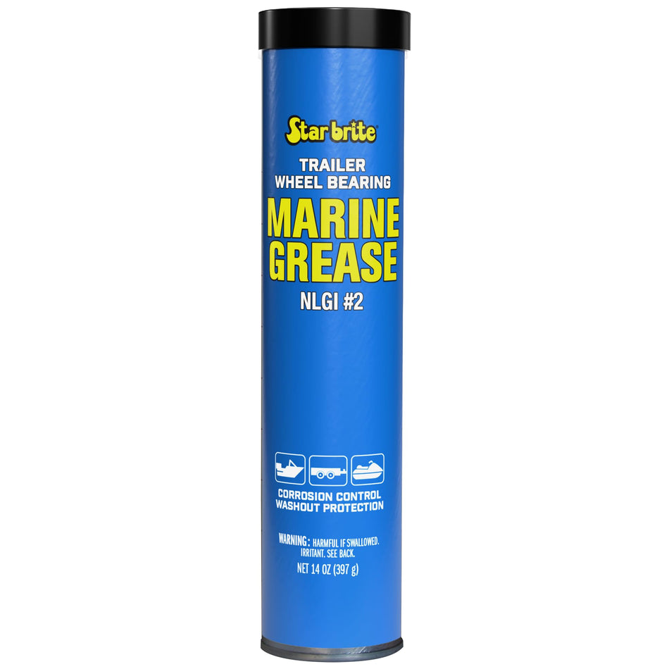 STAR BRITE STAR BRITE Wheel Bearing Grease - Boat Trailer Marine Grade - 14 OZ Grease Gun Cartridge (026014) - Outdoor Depot