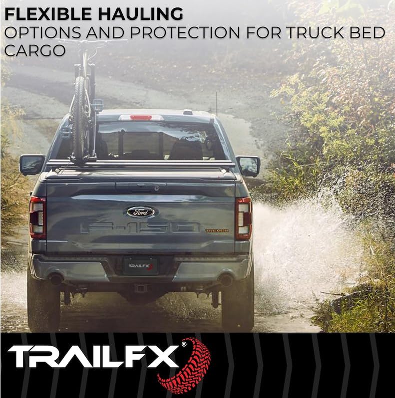 Trailfx TrailFX TFX6003 Hard Retractable Tonneau Cover Fits 2015-2025 Ford F-150 with 5.5 Foot Bed Manual - Outdoor Depot