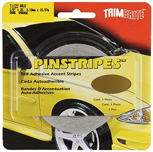 TRIMBRITE T1122 1/8 Pinstripe Tape Gold product image