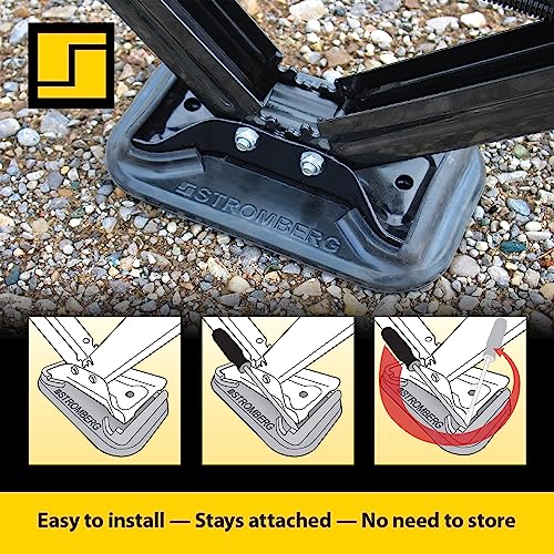 STROMBER JBP-SJSC.2 g Carlson RV Jack Pads – 2-Pack Scissor Jack Shoe for Trailer, Leve... - view 10
