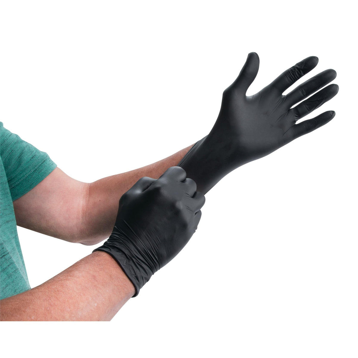 Performance Tool Performance Tool W89013 Black Nitrile Gloves | Disposable, Powder Free, latex rubber free, - Outdoor Depot