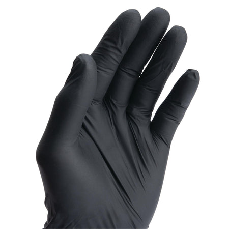 Performance Tool Performance Tool W89012 Large Black Nitrile Gloves Medium - Outdoor Depot