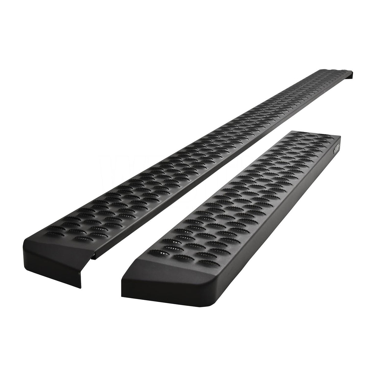 Westin Westin 27-81005 Grate Steps Running Boards 46" Driver & 97" Passenger Side Textured Black Pair - Outdoor Depot