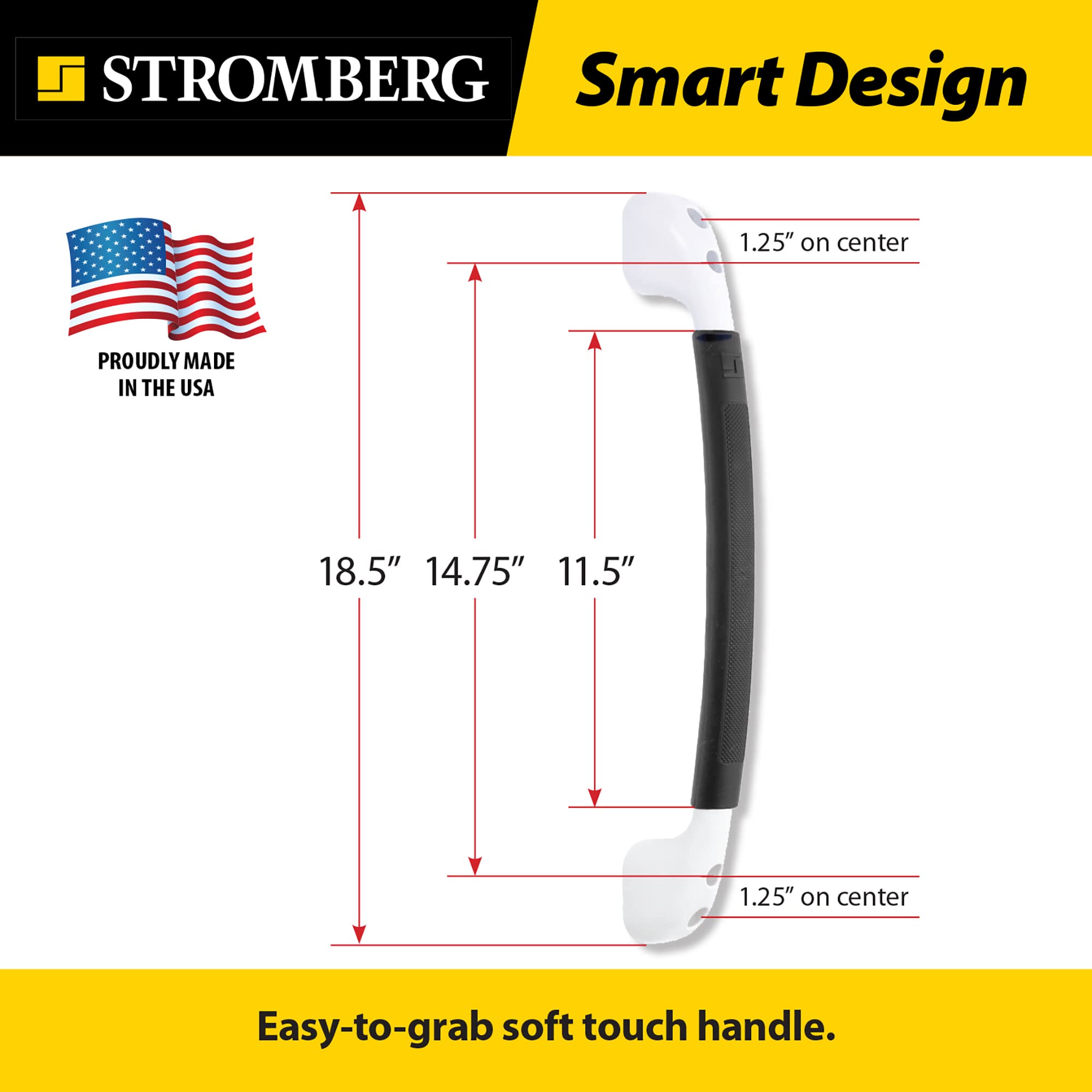 STROMBER AH-150 g Carlson RV Grab Bar – Entry Door Handle for RV, Camper, or Traile... - view 4