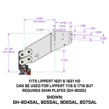 GEN-Y Hitch GEN-Y Hitch Fifth Wheel to Gooseneck SnapLatch Coupler | 3,500-6,500 Pound Pin Weight Range | - Outdoor Depot