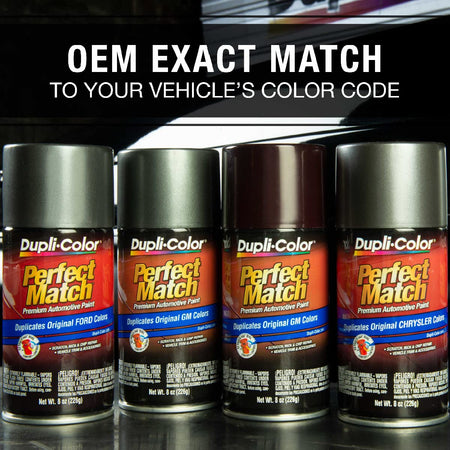 Dupli-Color Dupli-Color Perfect Match Premium Automotive Paint, Cloud White, 8 oz - Outdoor Depot