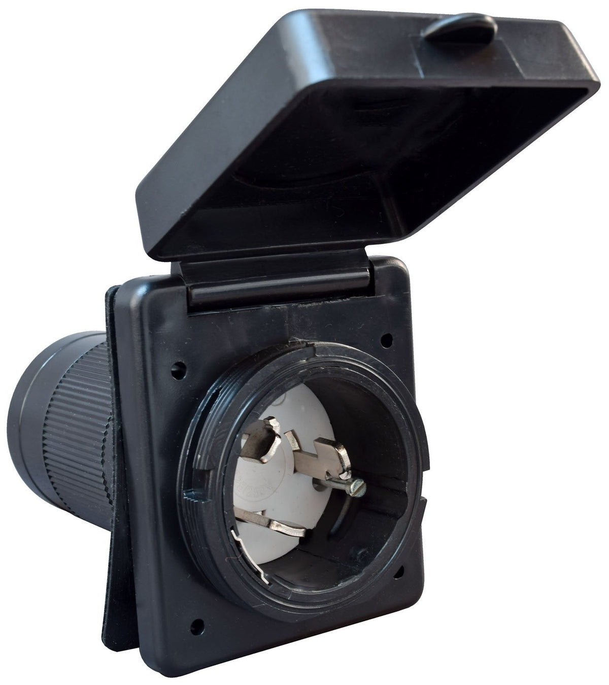 VALTERRA LLC VLPA10-50INBKVP Valterra Products  Mighty Cord 50 AMP Power Inlet; Black - view 5