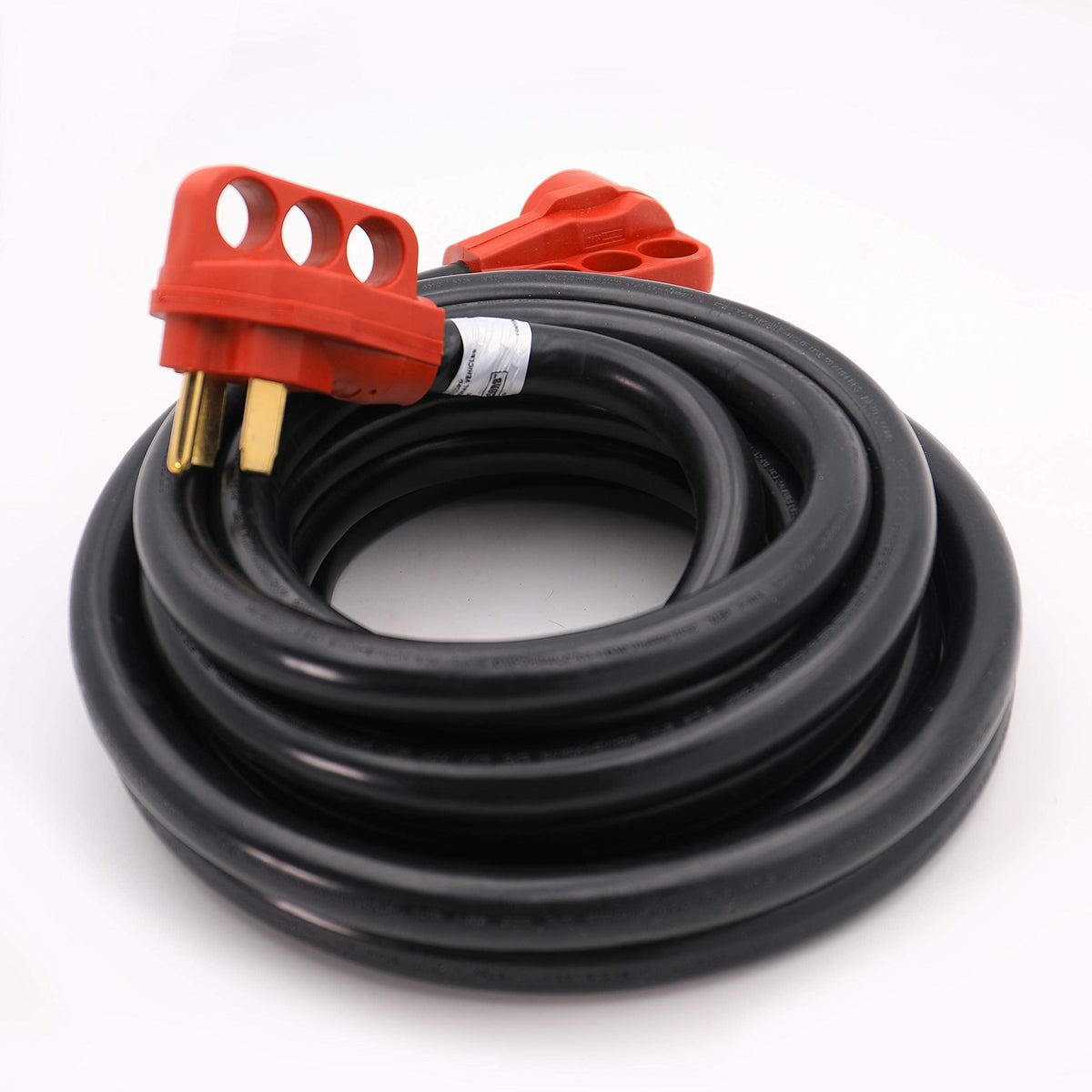 VALTERRA LLC A10-5025ED Valterra  Mighty Cord RV 50-Amp Detachable Power Cord, 25 ft., Red - view 10