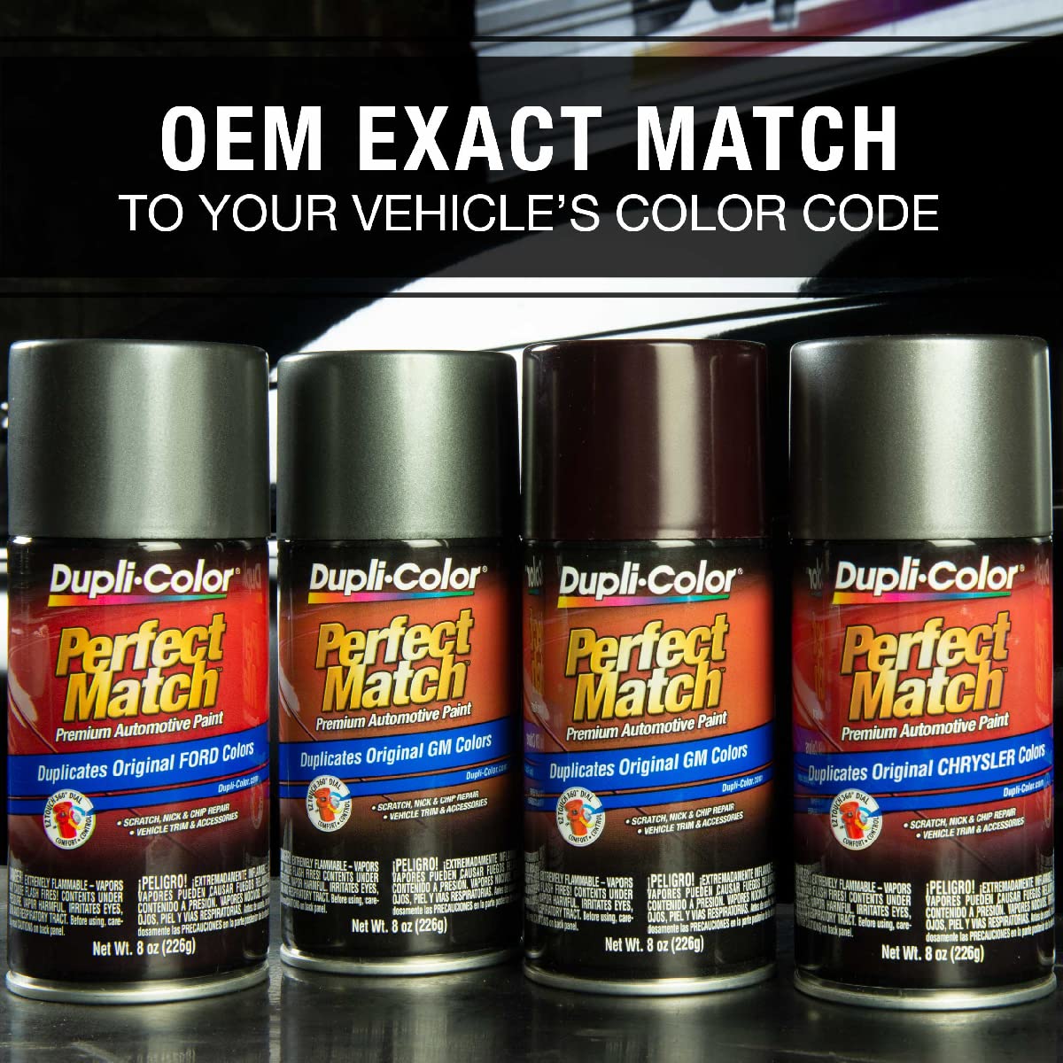 Dupli-Color Dupli-Color Perfect Match Premium Automotive Paint, Barcelona Red (M), 8 oz - Outdoor Depot