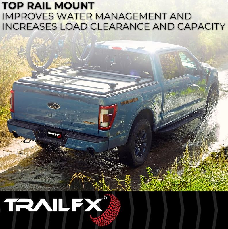 Trailfx TrailFX TFX6003 Hard Retractable Tonneau Cover Fits 2015-2025 Ford F-150 with 5.5 Foot Bed Manual - Outdoor Depot