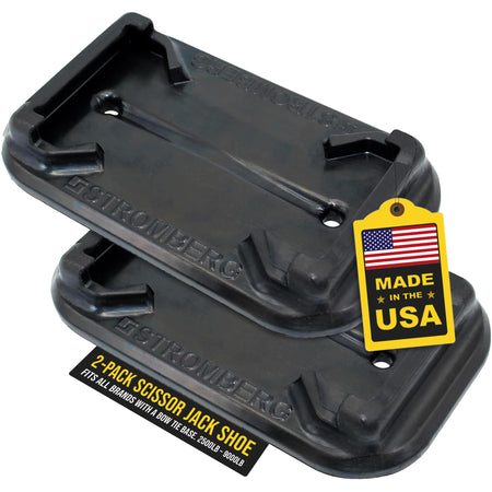 STROMBER JBP-SJSC.2 g Carlson RV Jack Pads – 2-Pack Scissor Jack Shoe for Trailer, Leve... - view 3
