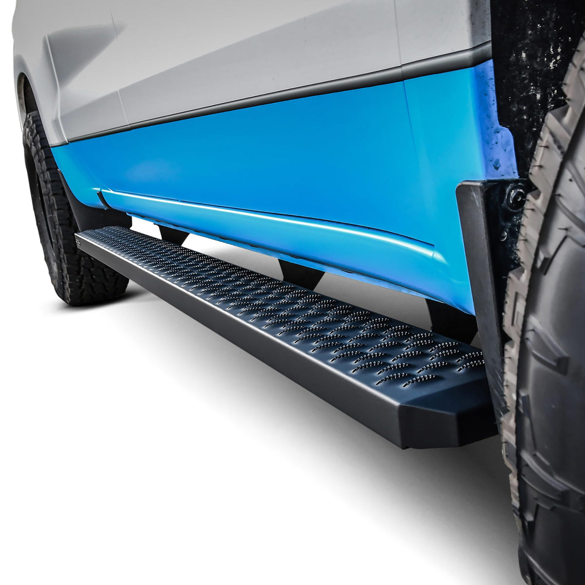 Westin Westin 27-74745 Grate Steps Running Boards 90 in. Textured Black Pair (Required Mounting Kit Sold - Outdoor Depot