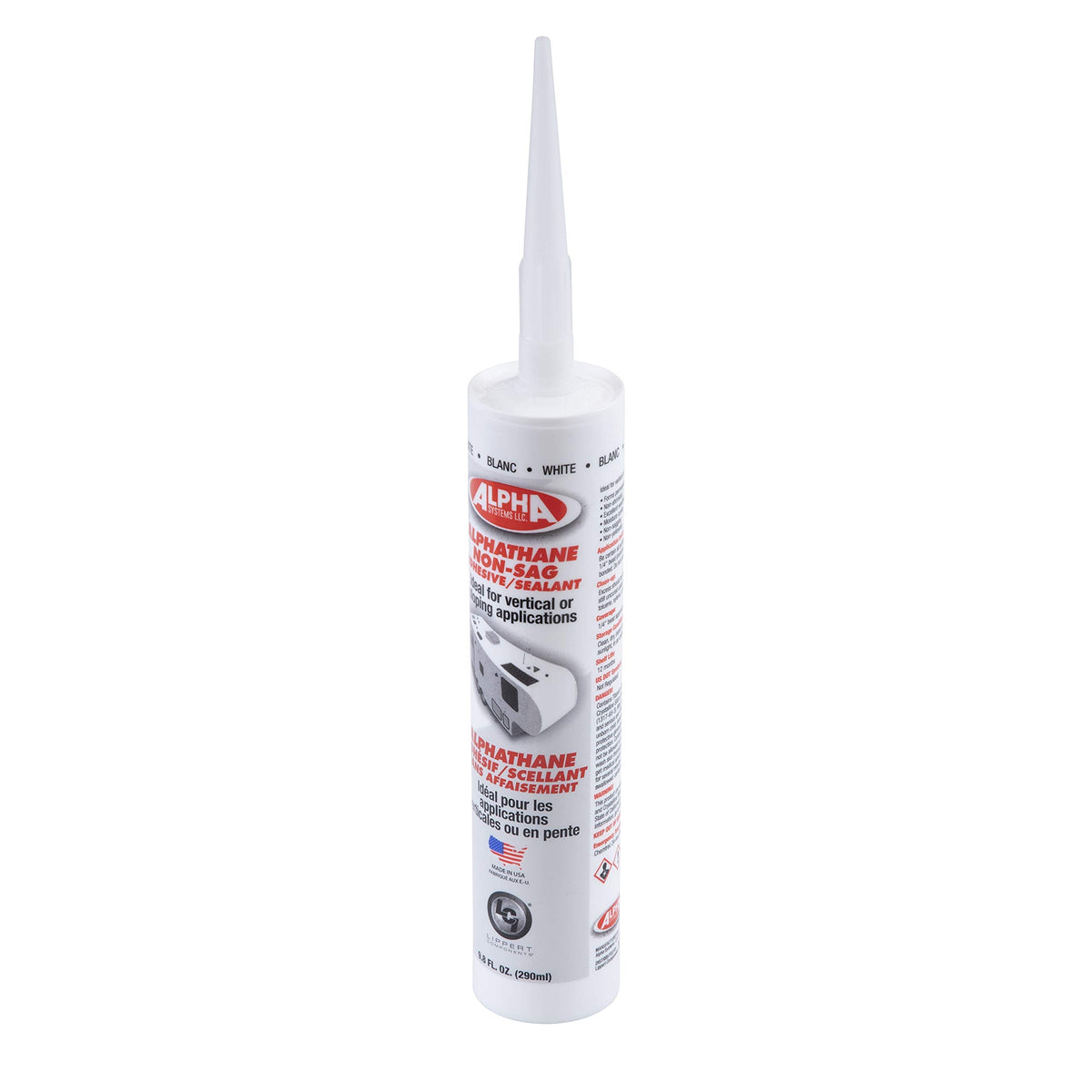 LIPPERT COMP 862162 5160 ALPHATHANE Non-Sag Sealant for 5th Wheel RVs, Travel Trailers ... - detail view