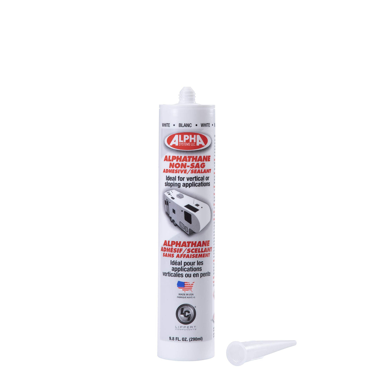LIPPERT COMP 862162 5160 ALPHATHANE Non-Sag Sealant for 5th Wheel RVs, Travel Trailers ... - view 11