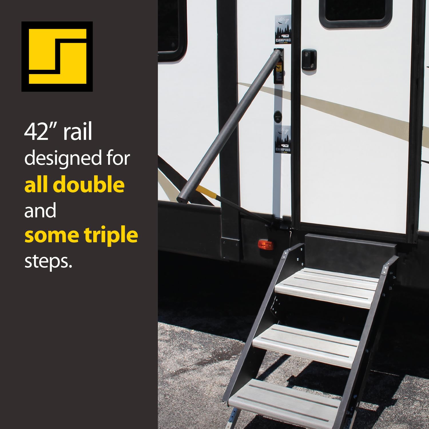 STROMBER AR-42 g Carlson  Lend-A-Hand Banister Rail - RV Handrail for Safe Support... - view 10