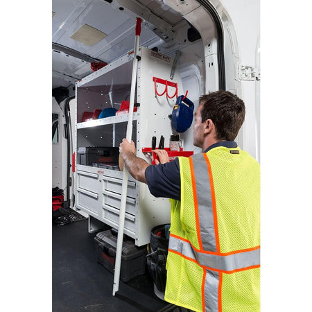 Weather Guard Weather Guard EZGLIDE2™ Drop-Down Ladder Rack, Extended, Mid/High-Roof, Model 2291-3-01 - Outdoor Depot