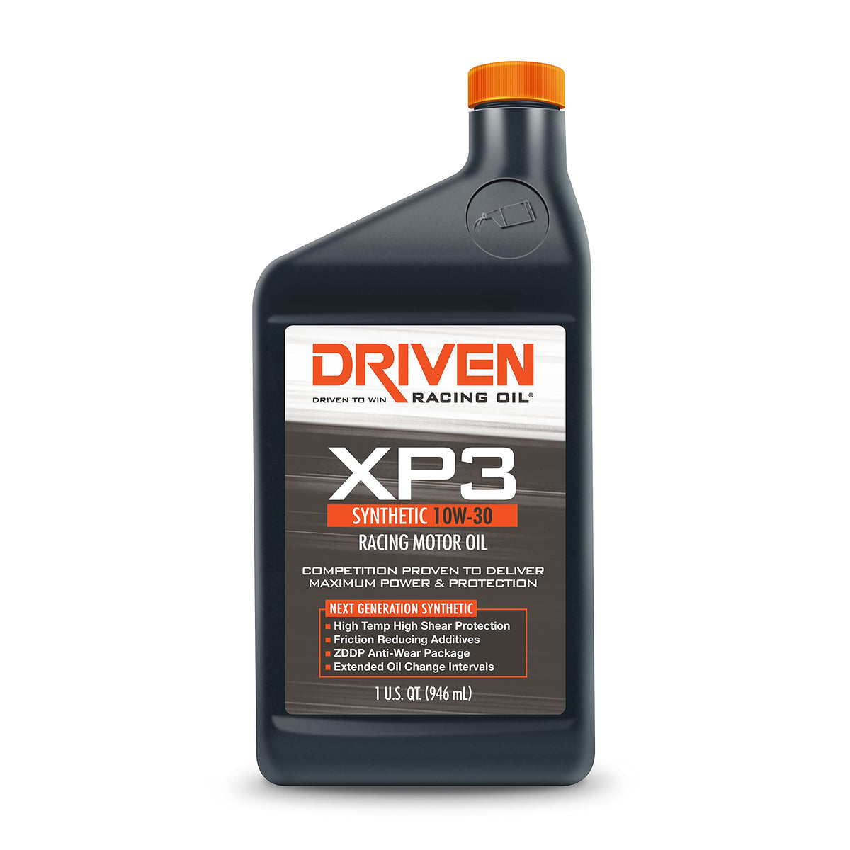Driven Racing Oil Driven Racing Oil XP3 Synthetic 10w-30 Motor Oil 1 Quart Bottle - Outdoor Depot