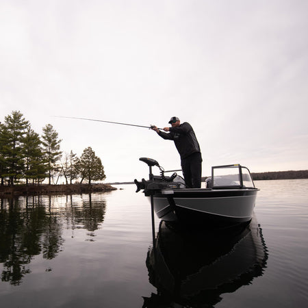 Minn Kota Minn Kota Terrova Bow-Mount Electric Trolling Motor with GPS, Spot-Lock – 55 Lb. Thrust, 54 In. - Outdoor Depot