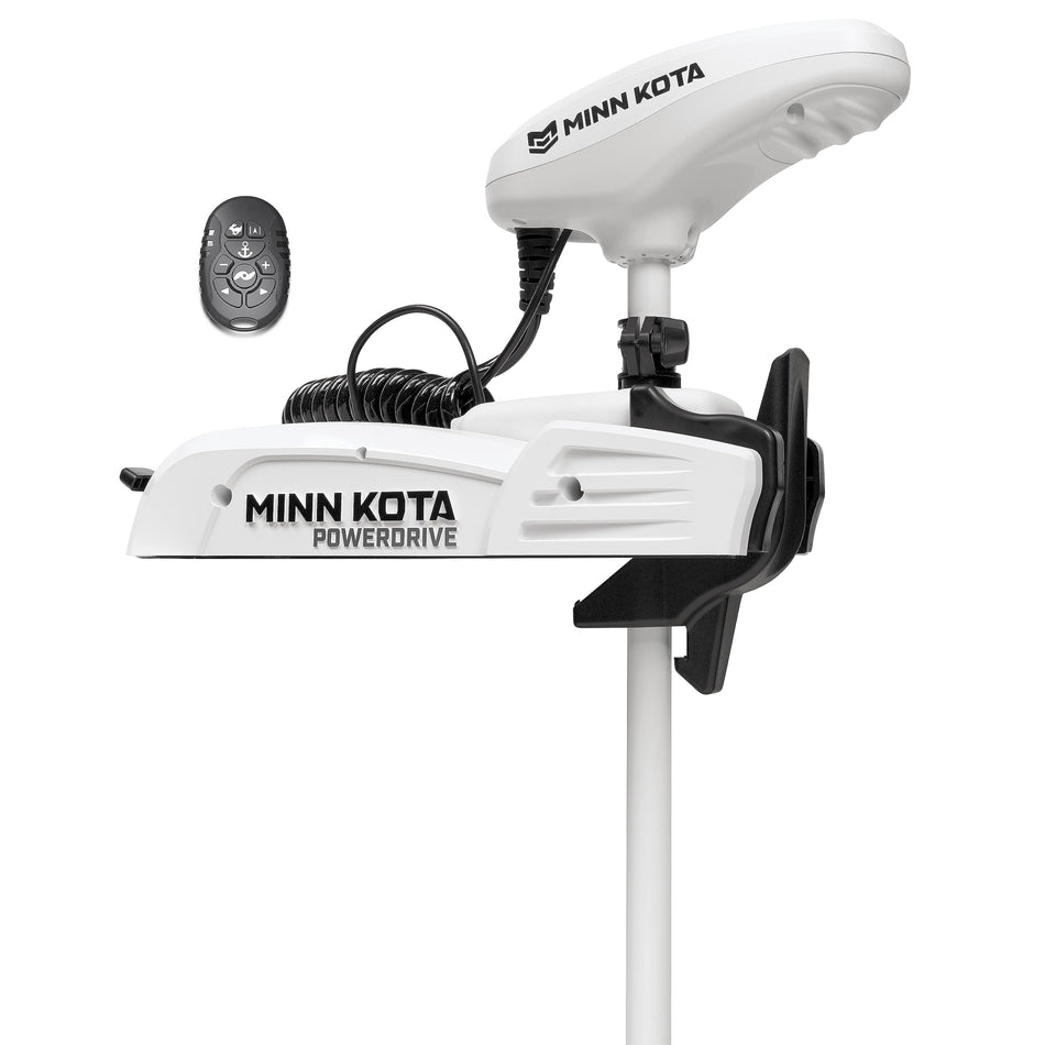 Minn Kota Minn Kota Riptide PowerDrive Bow-Mount Electric Trolling Motor with Mircro Remote – 55 Lb. Thrust, - Outdoor Depot