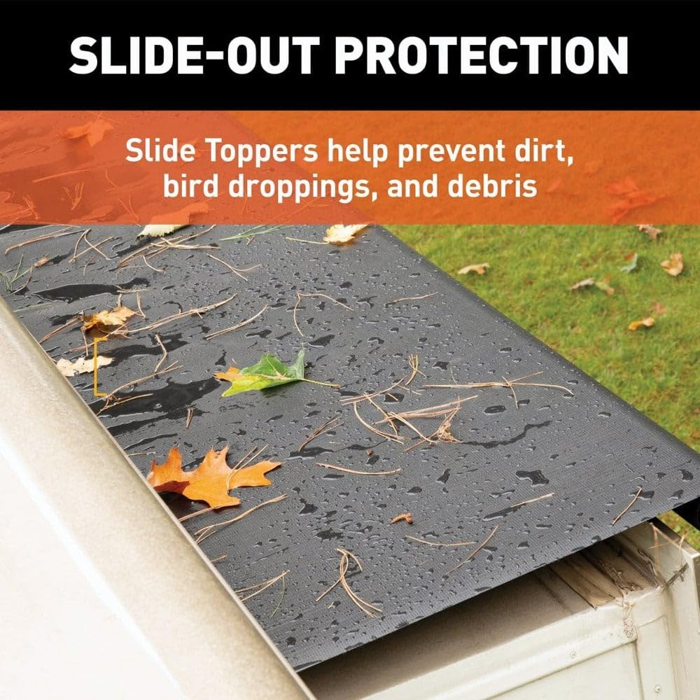 Solera Solera V000182037 Black Slide Topper Awning - 10'6" (10'1" Fabric) - Outdoor Depot