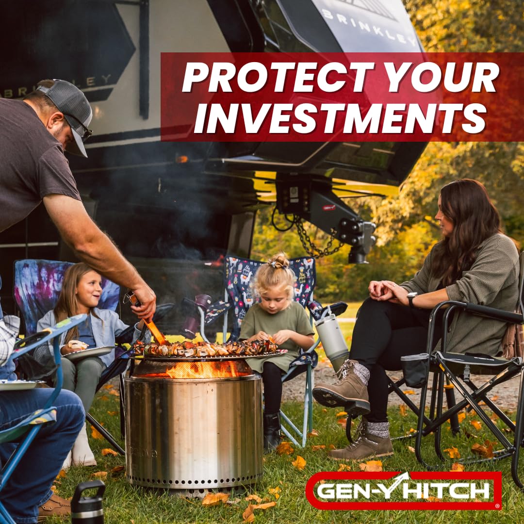 GEN-Y Hitch GEN-Y Hitch Fifth Wheel to Gooseneck SnapLatch Coupler | 3,500-6,500 Pound Pin Weight Range | - Outdoor Depot