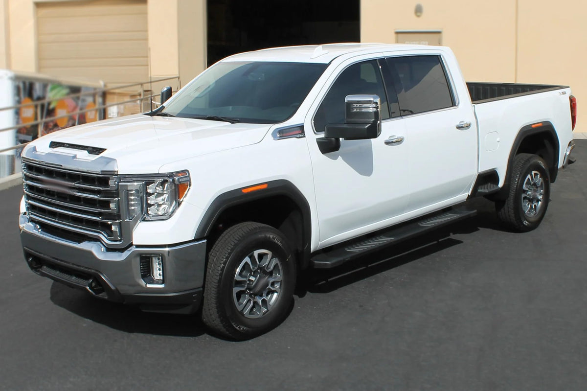 Raptor Series Raptor Series Running Boards Steps 6in OEM Style Black Aluminum Compatible with Crew Cab - Outdoor Depot
