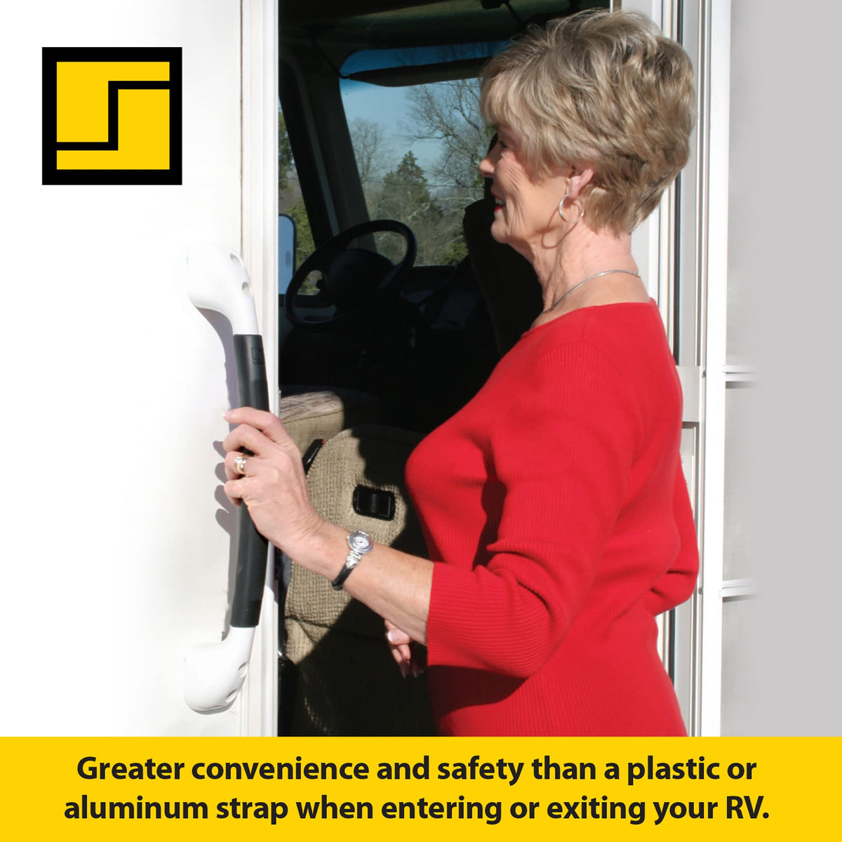 STROMBER AH-150 g Carlson RV Grab Bar – Entry Door Handle for RV, Camper, or Traile... - view 6