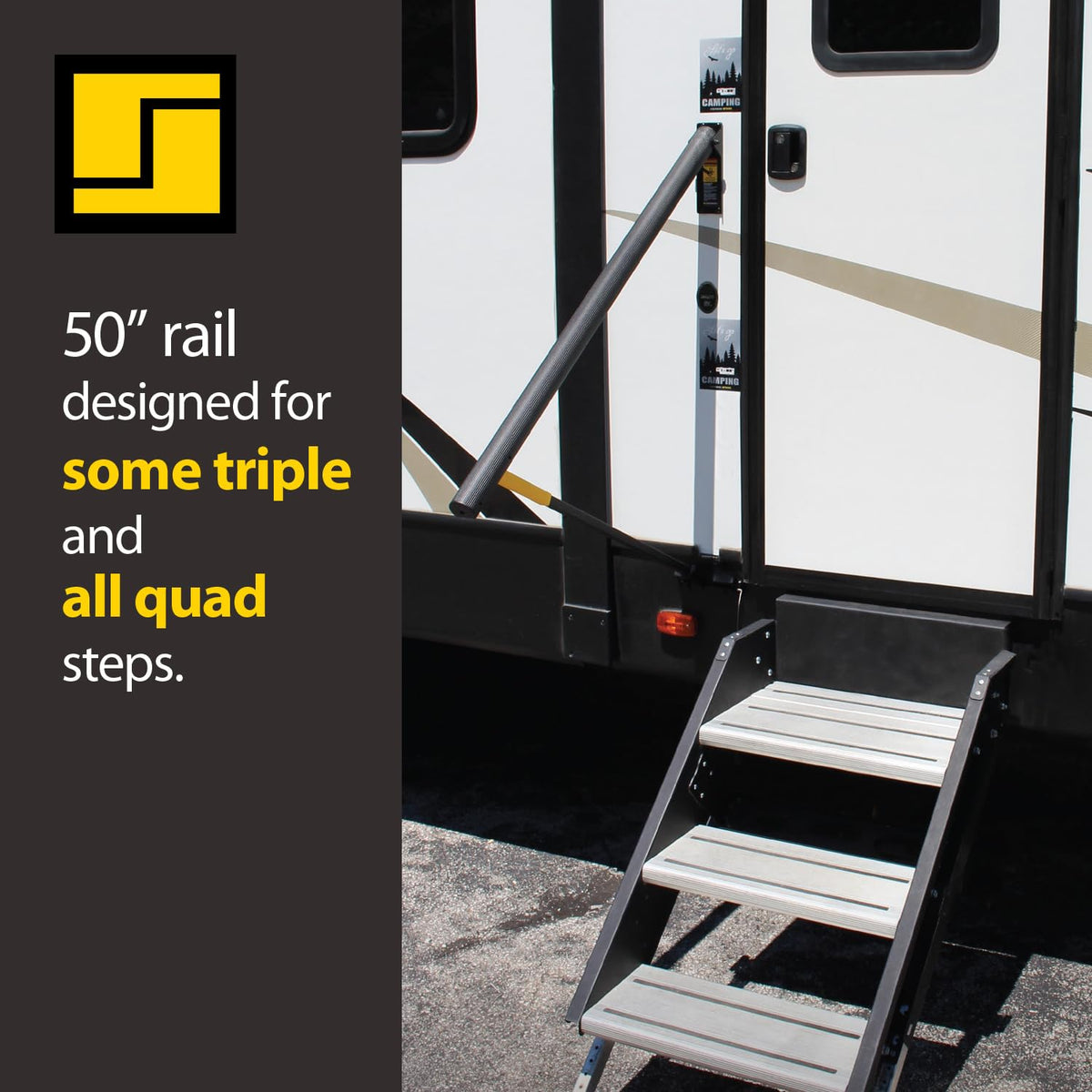 STROMBER AR-50 g Carlson  Lend-A-Hand Banister Rail - RV Handrail for Safe & Stead... - view 9