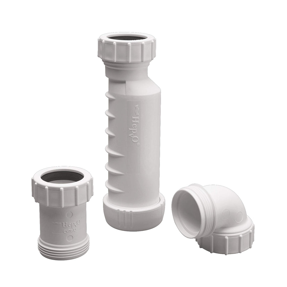 WAVIN USA BV1BUB112 Wavin BV1B/UB HepvO Sanitary Waste Valve - 1-1/2 - detail view