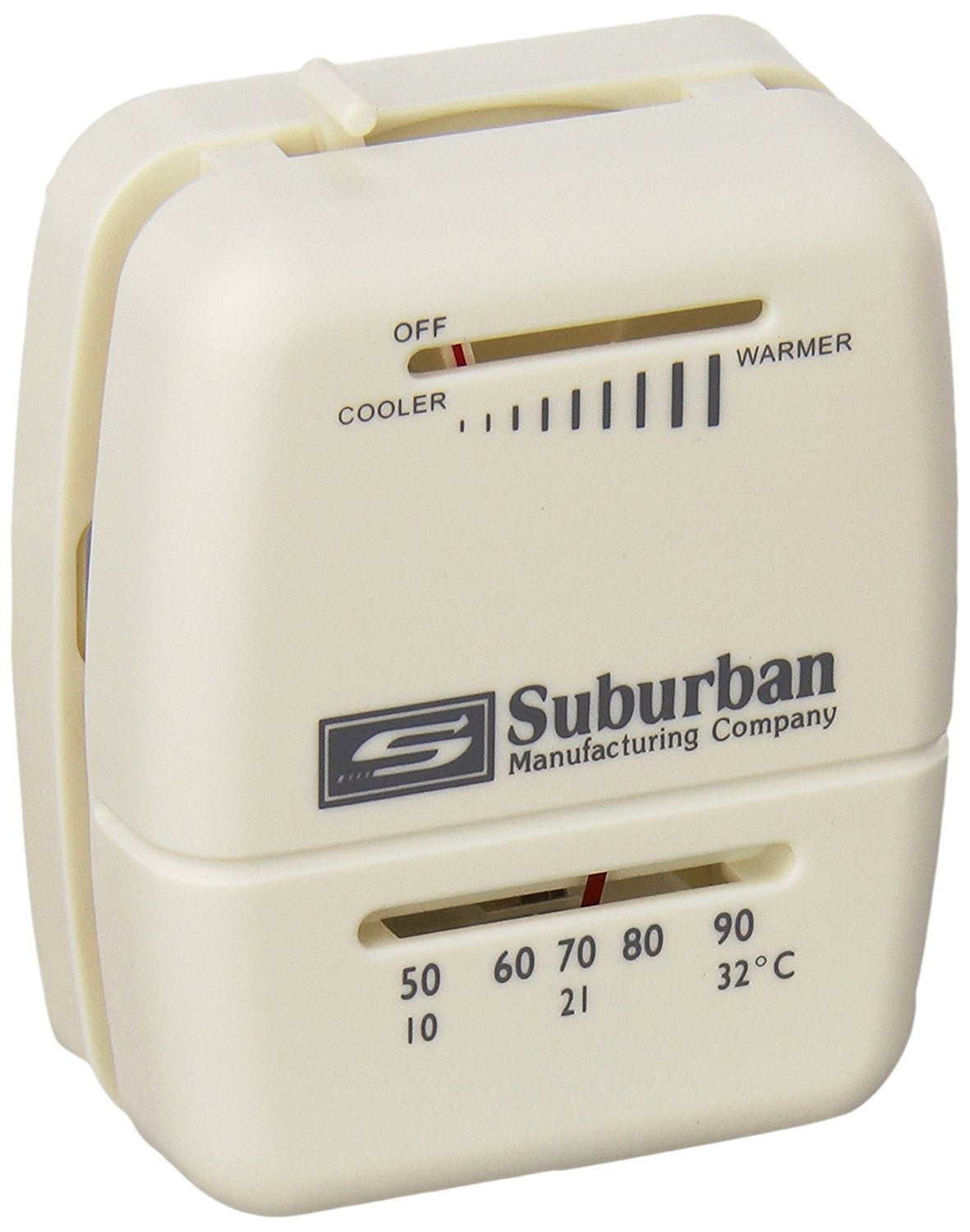 SUBURBAN MFG 232229 Suburban 161154 Wall Thermostat - Heat Only - White - view 3