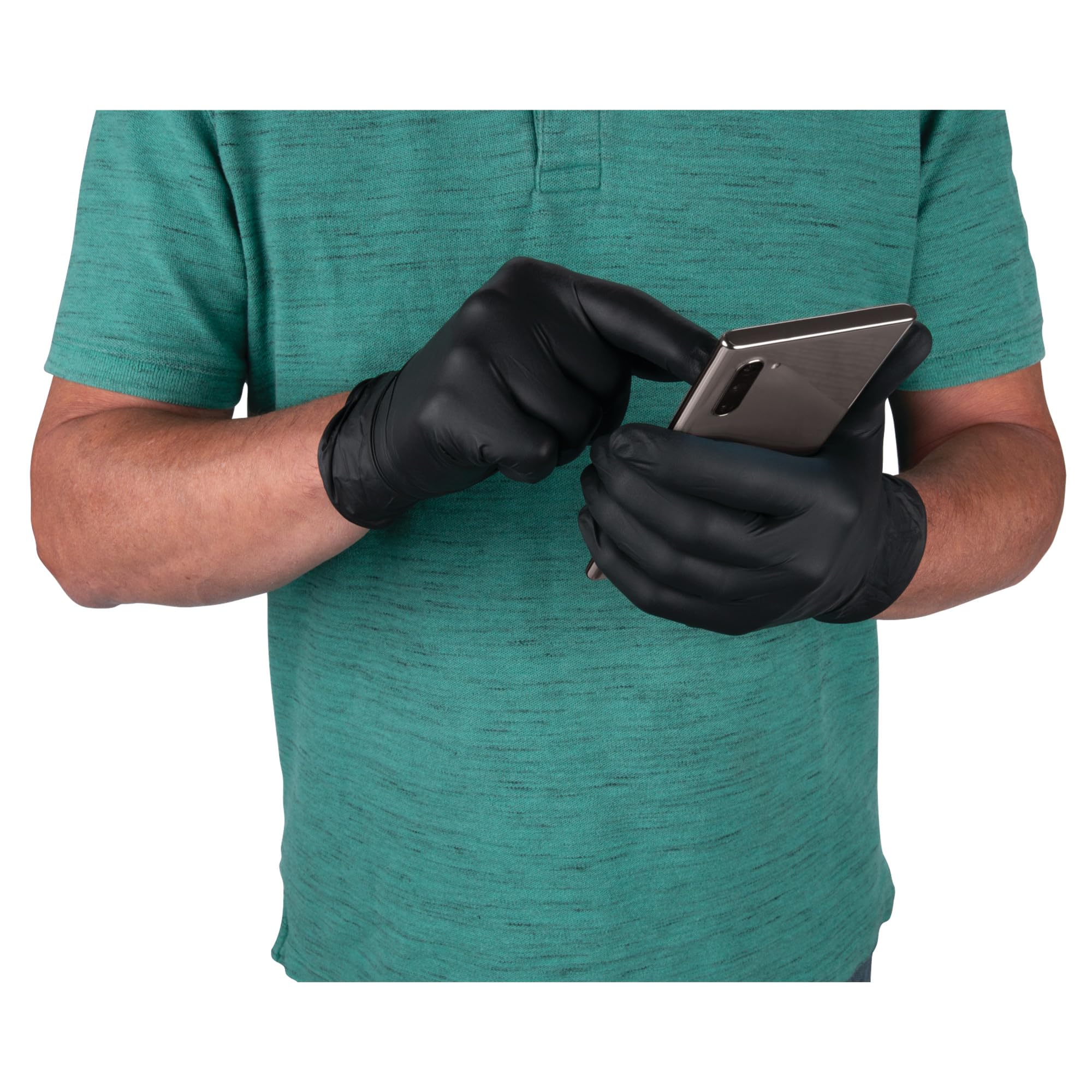 Performance Tool Performance Tool W89013 Black Nitrile Gloves | Disposable, Powder Free, latex rubber free, - Outdoor Depot