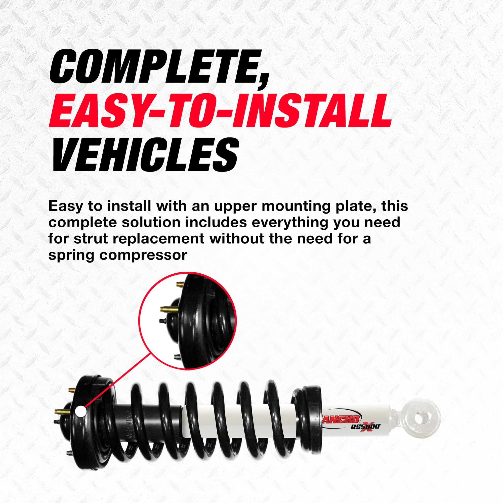 Rancho Rancho RS5000X Loaded RS551784 Suspension Strut and Coil Spring Assembly - Outdoor Depot