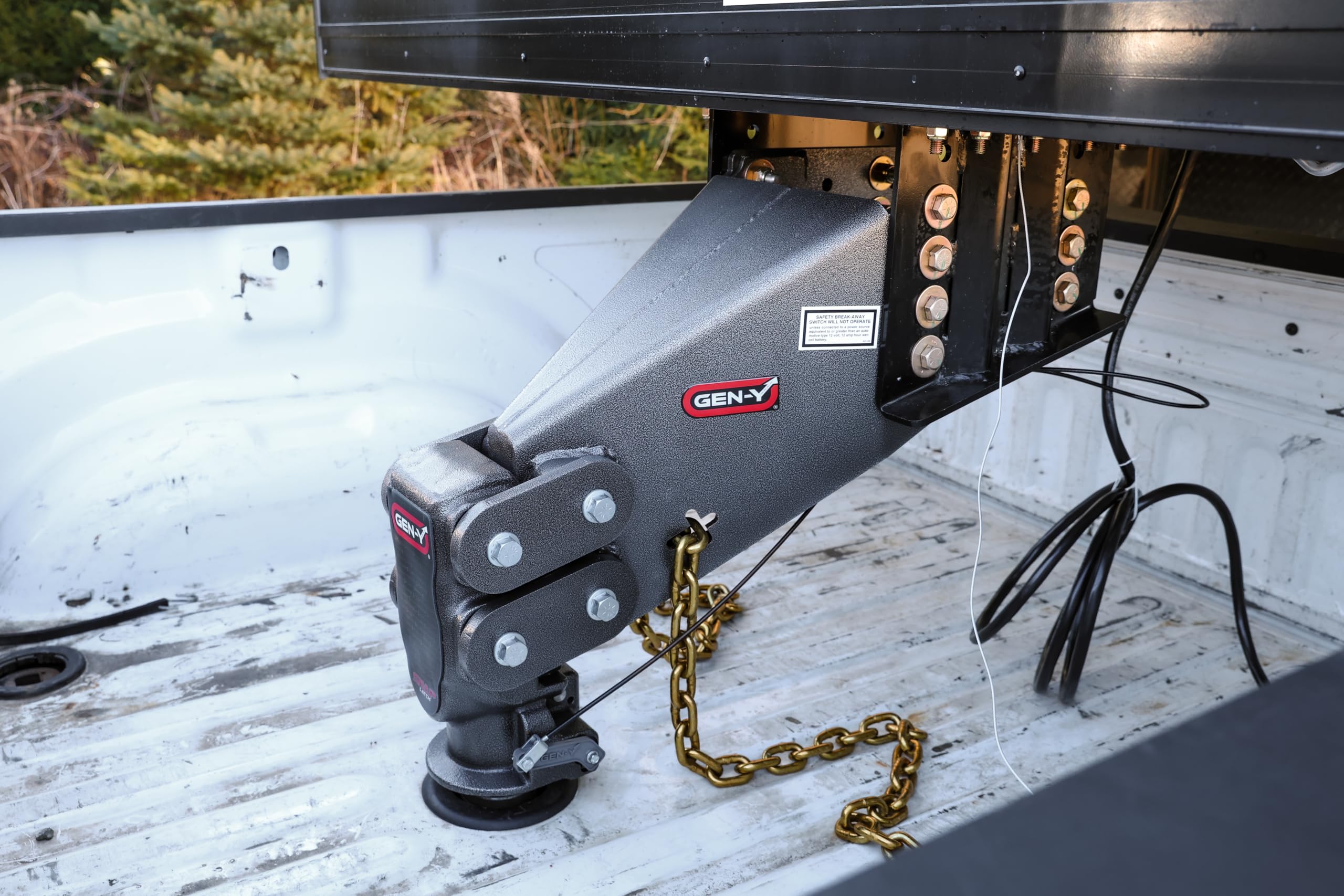 GEN-Y Hitch GEN-Y Hitch Rhino Fifth Wheel Pin Box with Gooseneck SnapLatch Coupler | 3,500-6,500 LBS Pin - Outdoor Depot