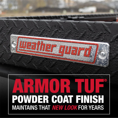 Weather Guard Weather Guard Model 121-52-04 Saddle Truck Box, Aluminum, For Full Size Trucks, Low Profile, - Outdoor Depot