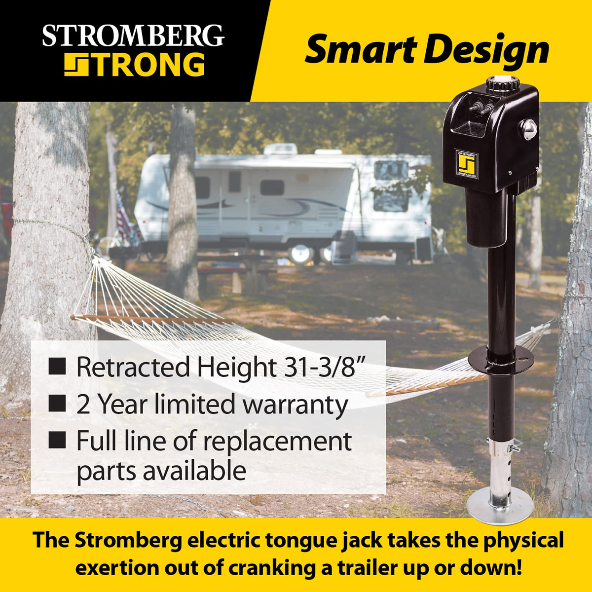 STROMBER JET-3755 g Carlson  Electric Tongue Jack - Heavy Duty Jack with Motor Protec... - view 8