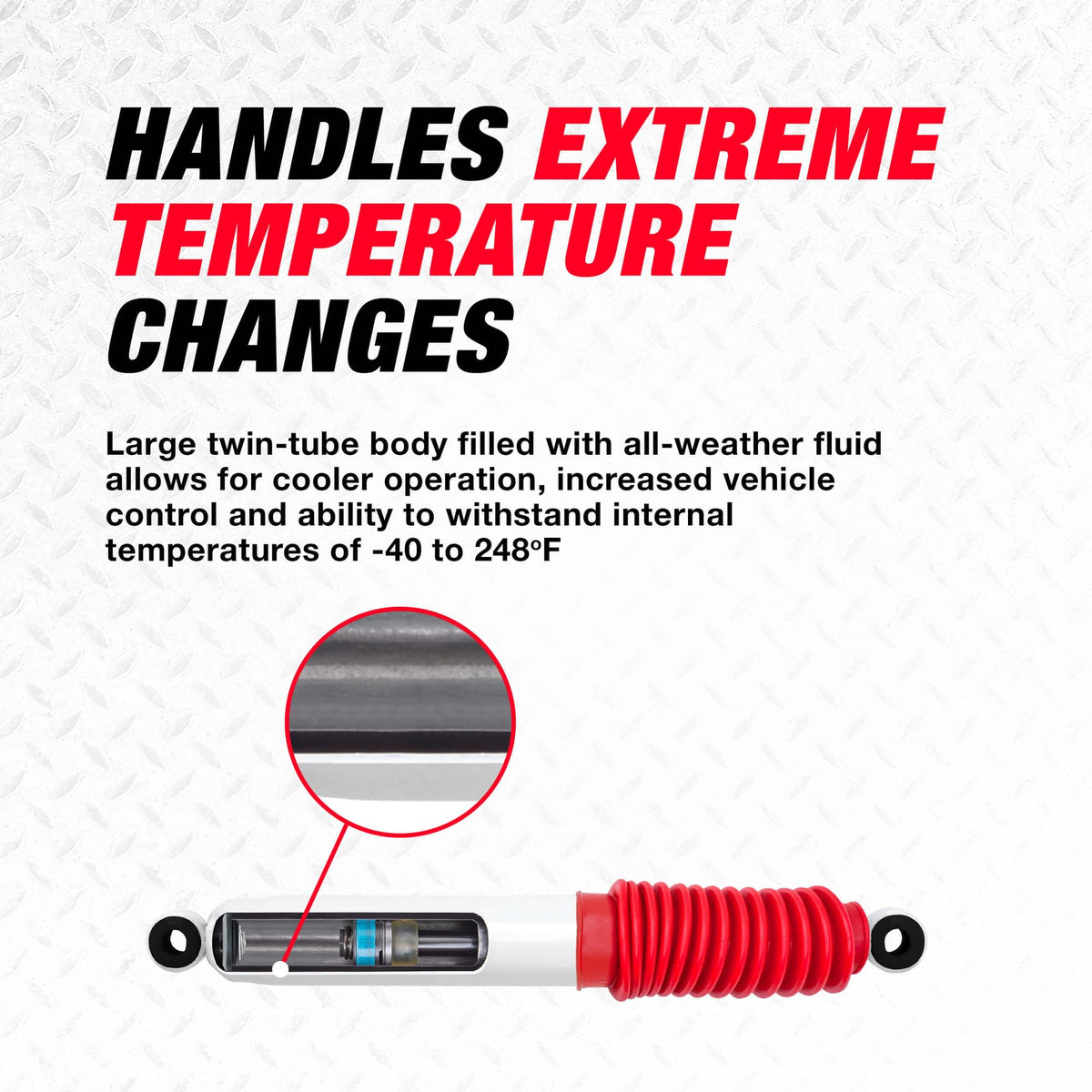 Rancho Rancho RS5000X RS55100 Suspension Shock Absorber - Outdoor Depot