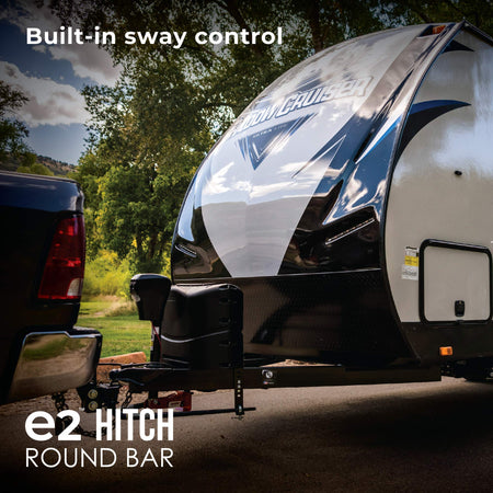 Fastway Fastway e2 2-Point Sway Control Round Bar Hitch, 94-00-1000, 10,000 Lbs Trailer Weight Rating, 1,000 - Outdoor Depot