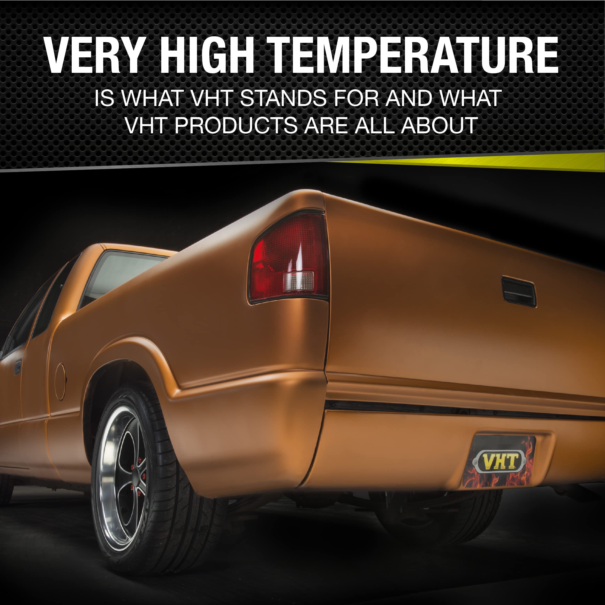 VHT VHT SP652 Satin Black Epoxy All Weather Paint Can - 11 oz. - Outdoor Depot