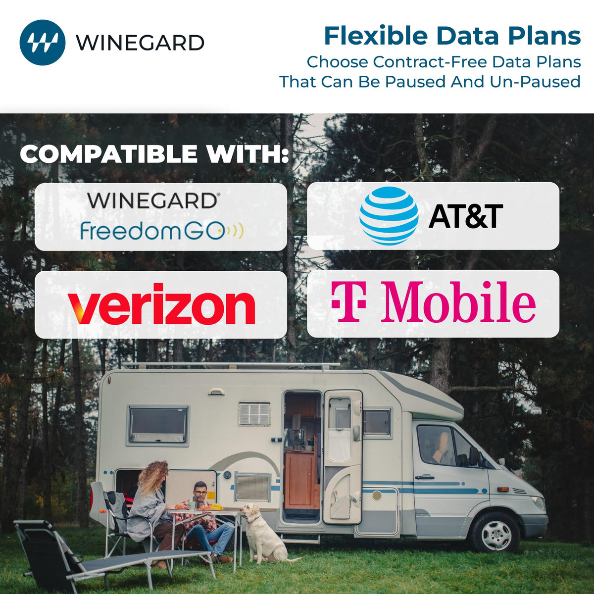 Winegard Winegard Gateway 4G - GW-1000 WiFi and LTE Router - Air 360+ Compatible - RV Mobile Router Upgrade - Outdoor Depot