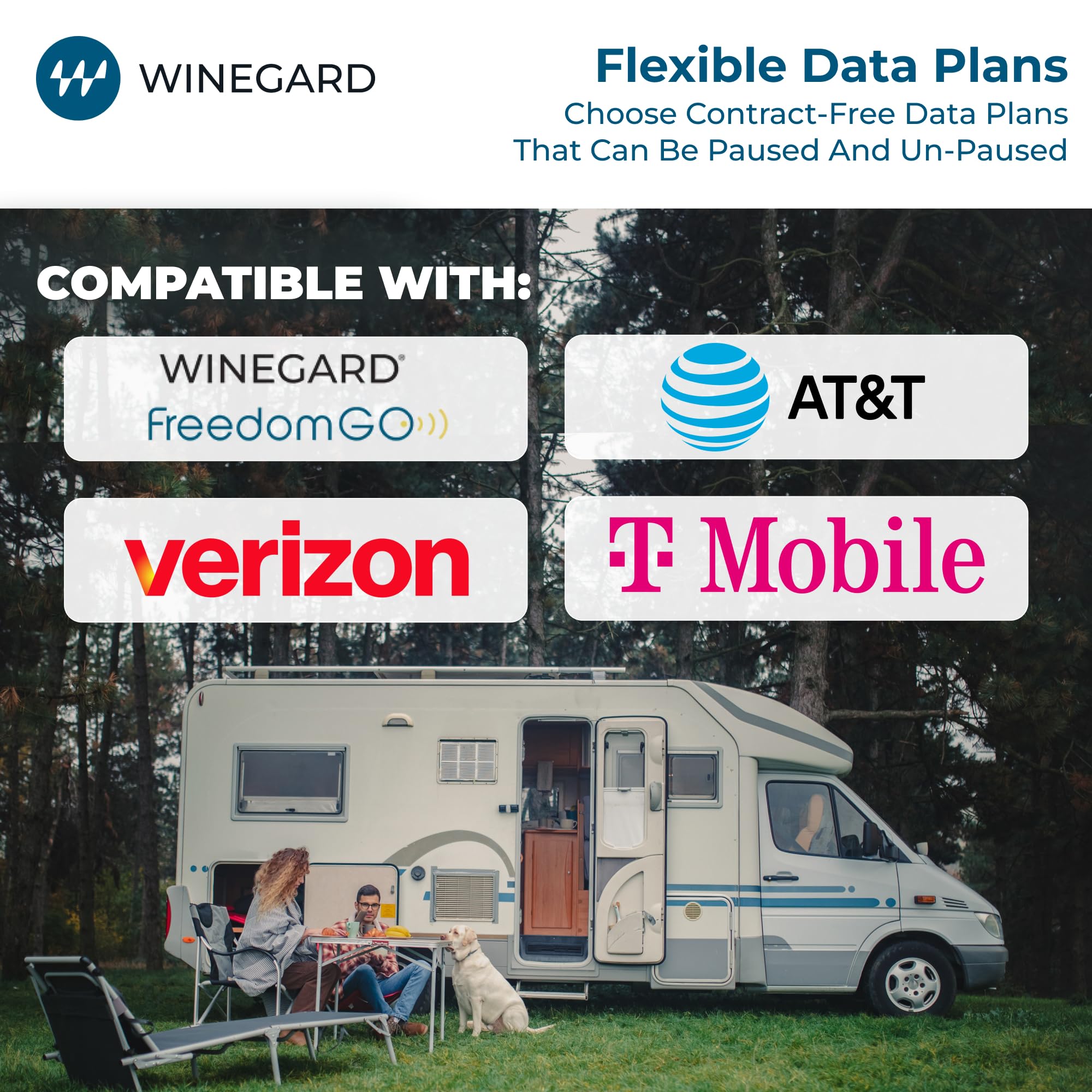 Winegard Winegard Gateway 4G - GW-1000 WiFi and LTE Router - Air 360+ Compatible - RV Mobile Router Upgrade - Outdoor Depot